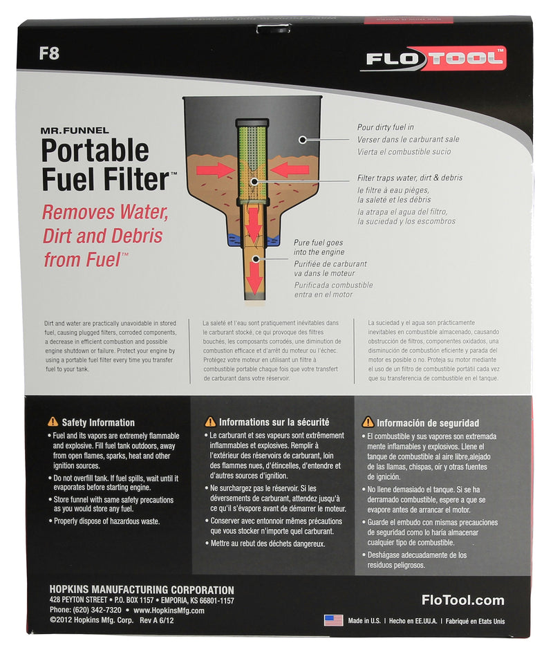 AF8CB Mr. Funnel Fuel Filter