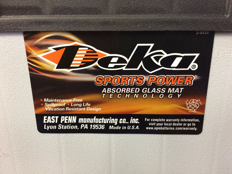 Deka ETX18L Sports Power Battery