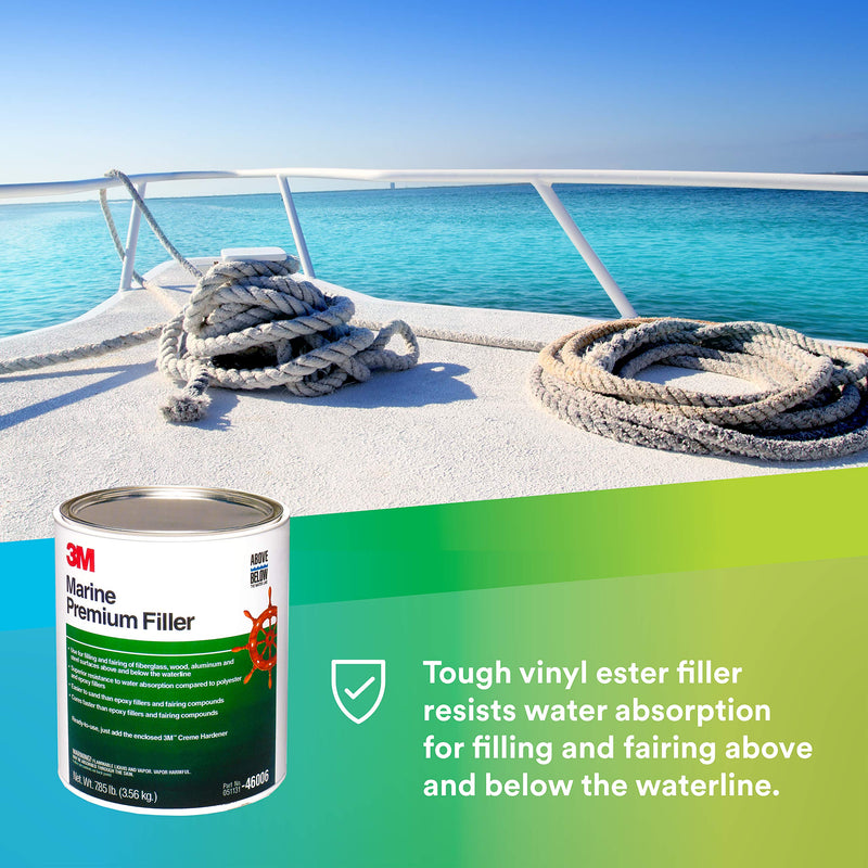 46006 3M Marine Premium Filler, 1 gal