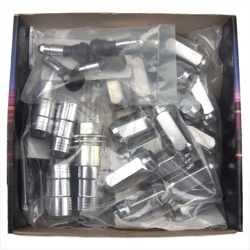 Cone Seat McGard 84560 Chrome Wheel Installation Kit (M12 x 1.75 Thread Size) - for 5 Lug Wheels