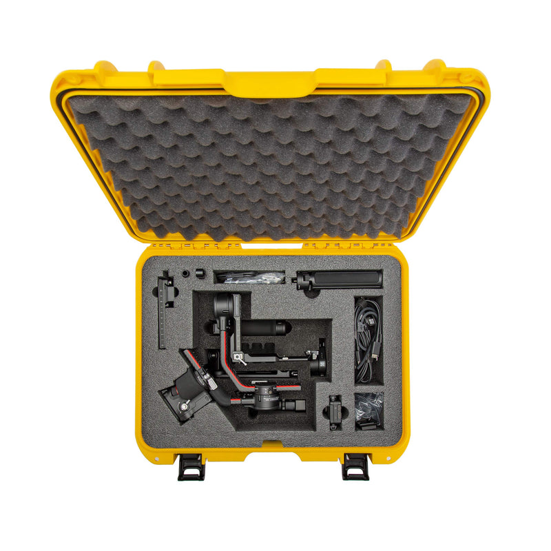 Nanuk Hard Case Waterproof with Foam Insert for DJI Ronin RS 2 and Pro Combo Version - Yellow (930-RONS24)