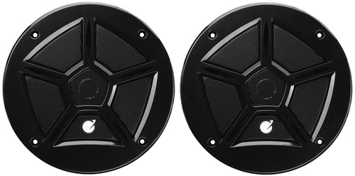 Planet Audio 6.5inch PM65B 200W, 2-Way Marine Grade Speakers