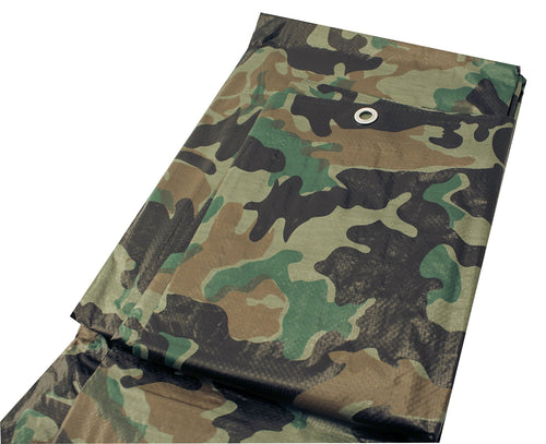 Camo Erickson 57003 Mid Grade Poly Tarp, 12' x 16', 1 Pack