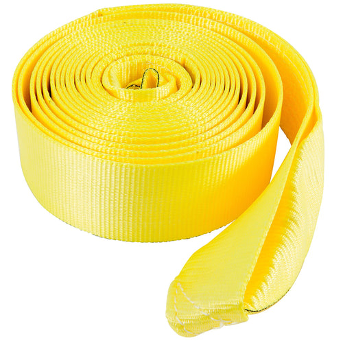 Tow Straps Keeper Heavy Duty with Loops - 3" x 20' Towing and Recovery Rope, 22,500 lbs Break Strength - Designed for Trucks, SUVs, and Off-Road Recovery