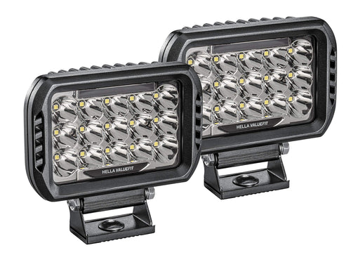 450 LED Hella ValueFit Series - LED Driving Lamp Kit – Universal Off-Road Light for Pickup Trucks, ATV, SUV, 4x4, Jeep, Tractors / 358154051