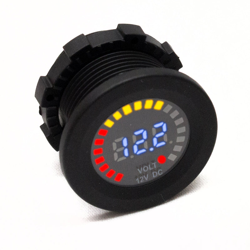 Race Sport RS50798 Volmeter Socket 12V DC Input Volmeter Socket Output :DC 5-15V