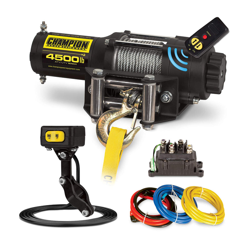 4500-lb. Champion Power Equipment ATV/UTV Wireless Winch Kit