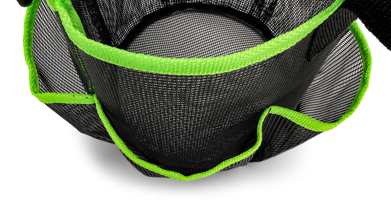 Black and Green Camco Shower Caddy | Mesh (51997)