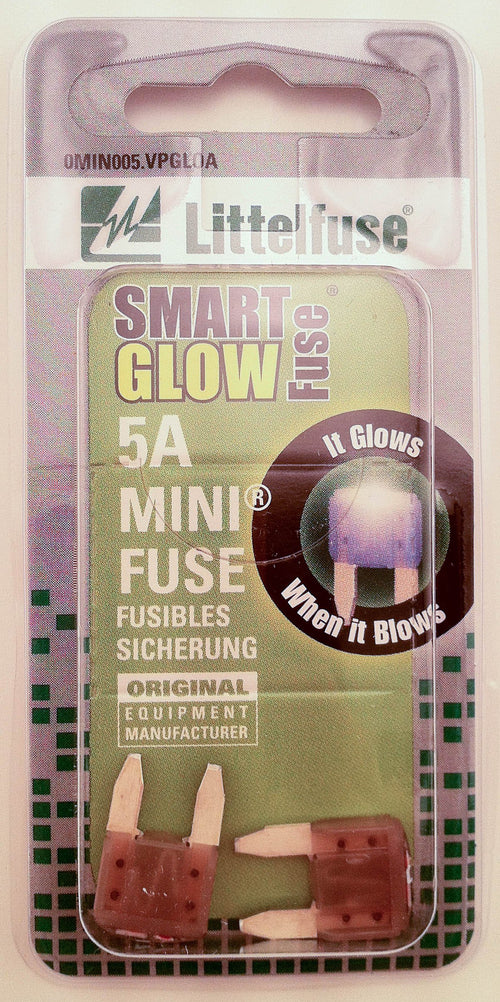 BPMIN05 Mini Fuses Little Fuse. 1 Card
