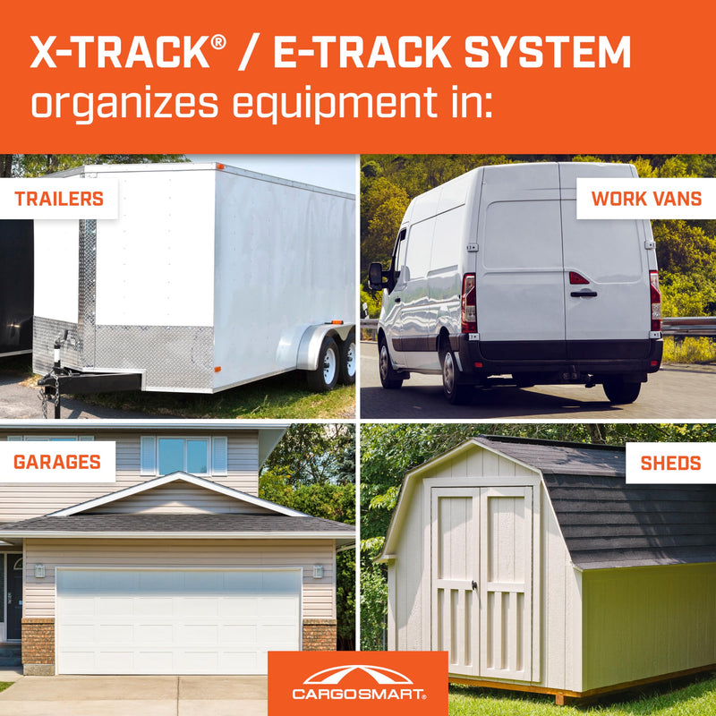 X-Track CARGOSMART Single Piece 1 Pk - Matte Black