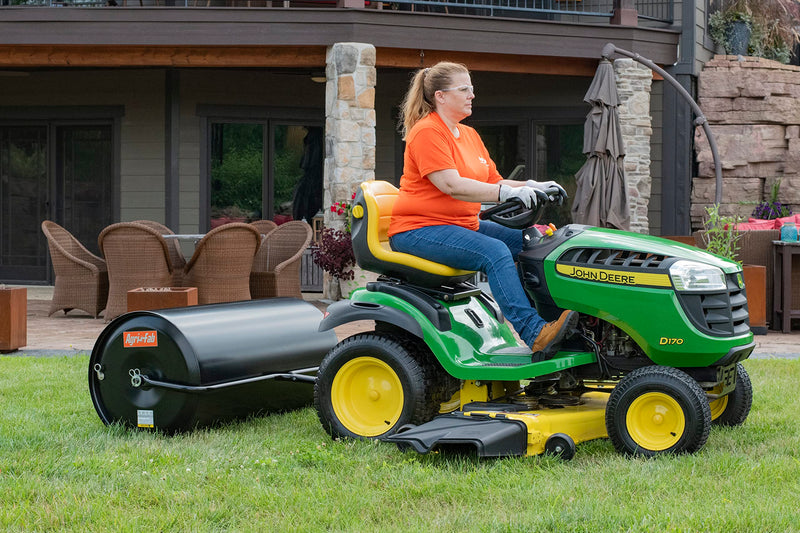 Steel Agri-Fab Lawn Roller 24" x 48" Black 45-0216C