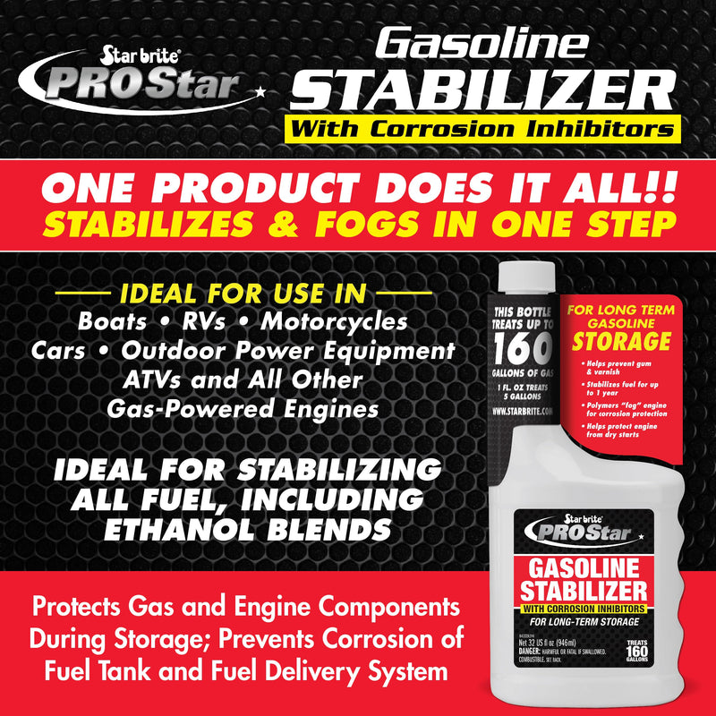 EZ Start STAR BRITE EZ Store Gas Storage Additive - 1 GAL (084300)