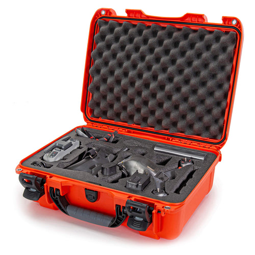 Nanuk Waterproof Hard Case 925 with Foam Insert for DJI FPV Fly More Kit - Orange (925-FPVG3)