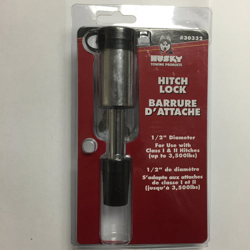 HUSKY 30332 TOWING Hitch Lock Round 1/2 Inch
