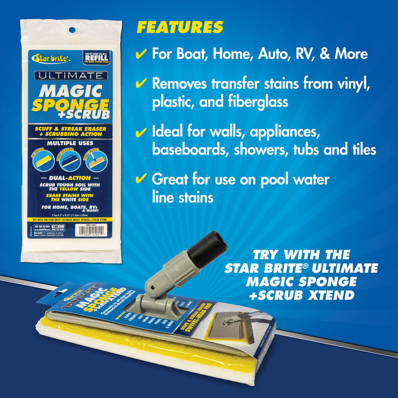 Ultimate Sponge STAR BRITE Magic + Scrub (041011)
