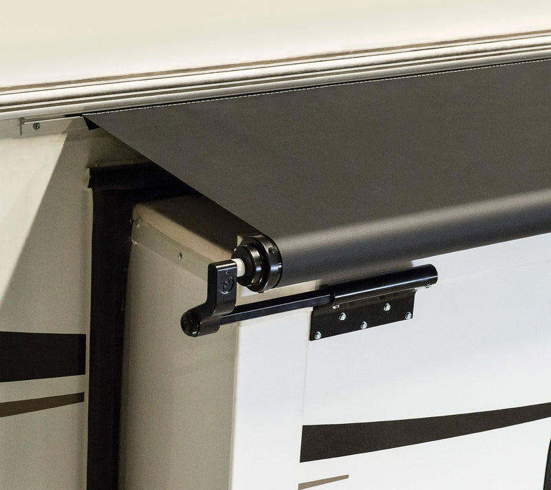 Black Solera Slide Topper Awning - 15'6" (15'1" Fabric)