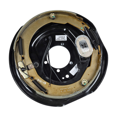 Lippert Components Electric Brake Assembly Replacement for RVs, Left Side, 12" x 2"; 4,000-7,000 lbs.