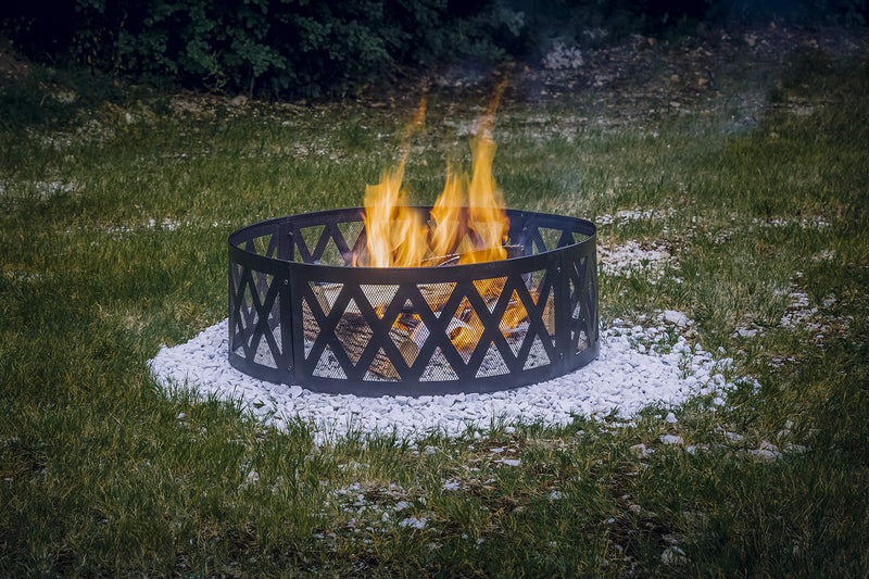 OFW884FR Pleasant Hearth Lattice Fire Ring
