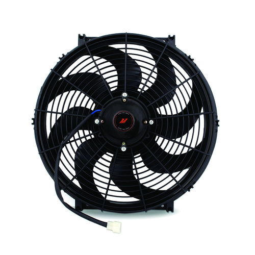 16" Black Mishimoto Race Line, High-Flow Fan