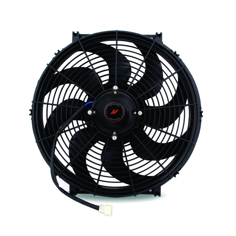 16" Black Mishimoto Race Line, High-Flow Fan