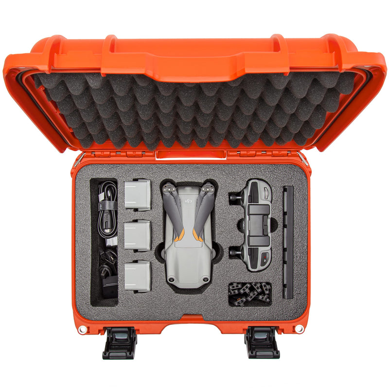 Nanuk Hard Case Waterproof with Foam Insert for DJI Air 2S Fly More Combo - Orange 915-MAVIA2S3