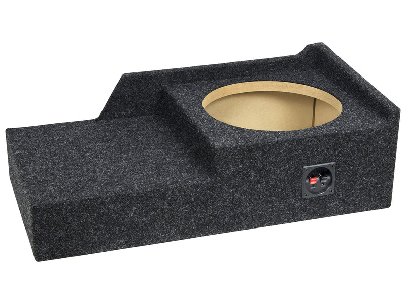 Bbox 10 Inch Single Sealed Subwoofer Enclosure - Accu-Tuned Sealed Subwoofer Boxes & Enclosures - Subwoofer Box Improves Sound, Audio Quality & Bass - Fits 2004 - 2008 Ford F150 Super Crew / Super Cab