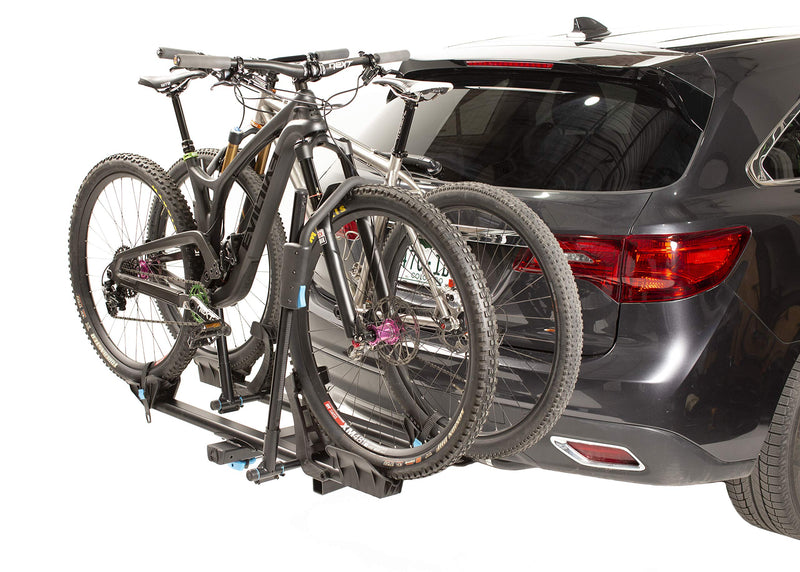 2-Bike Monorail Platform Hitch Rack