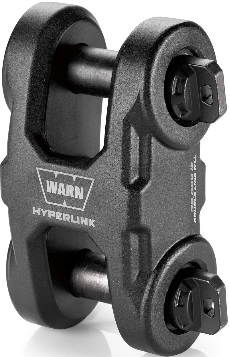 100630 WARN Epic Hyperlink Multi-Purpose Dual Pin Shackle, Black