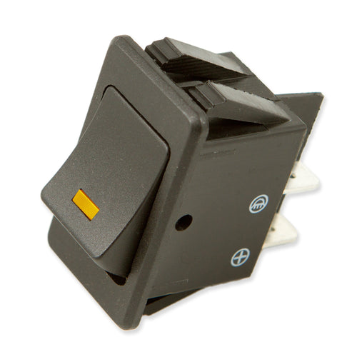 Battery Doctor WirthCo 20530 20 Amp LED Illuminated Rocker Switch (ON/Off Fits 20 x 34.5mm Slot)