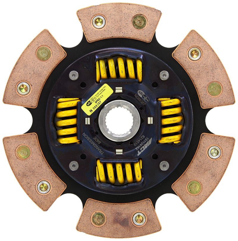 6-Pad ACT 6214510 Sprung Race Clutch Disc