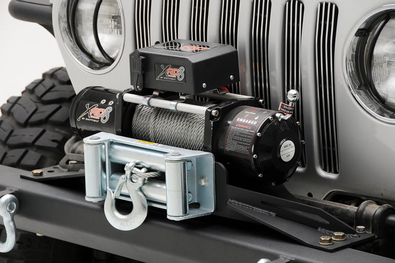 WINCH SmittyBilt PLATE RAISED YJ/TJ - SB2802