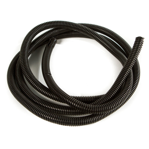 27031 American Terminal Black Split-Loom Cable Tubing, 100' (.38")