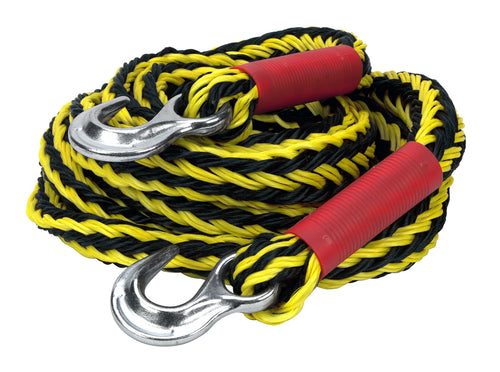3/4" x 17' Heavy Duty Polypropylene Diamond Braided Tow Rope Performance Tool W1436