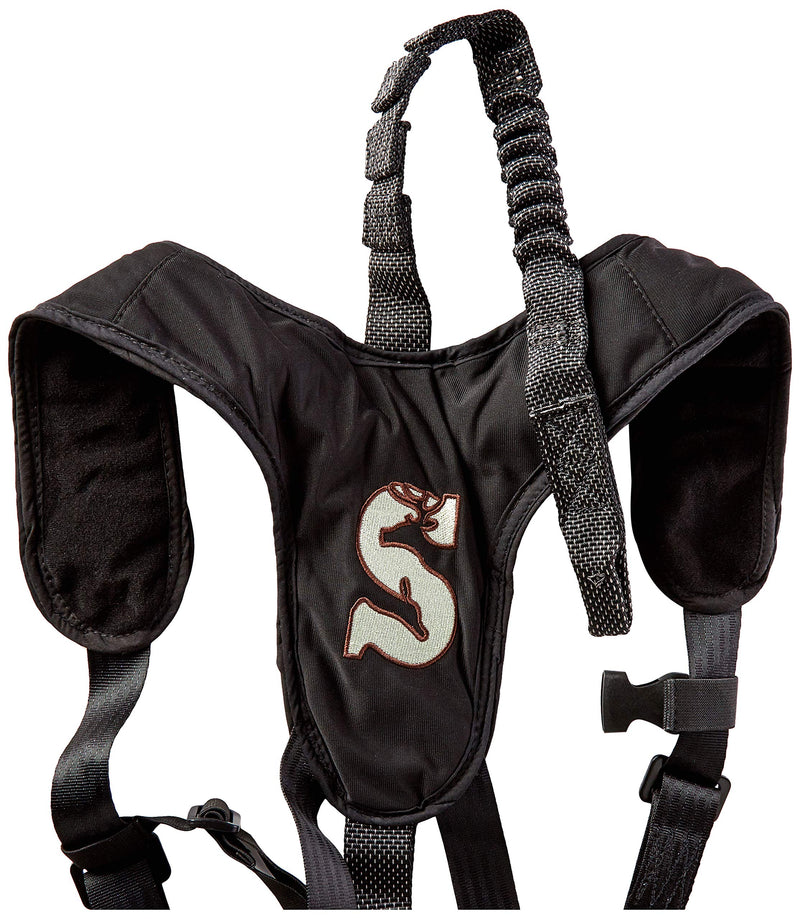 Men's Summit Treestands Sport Safety Harness, Large, Black