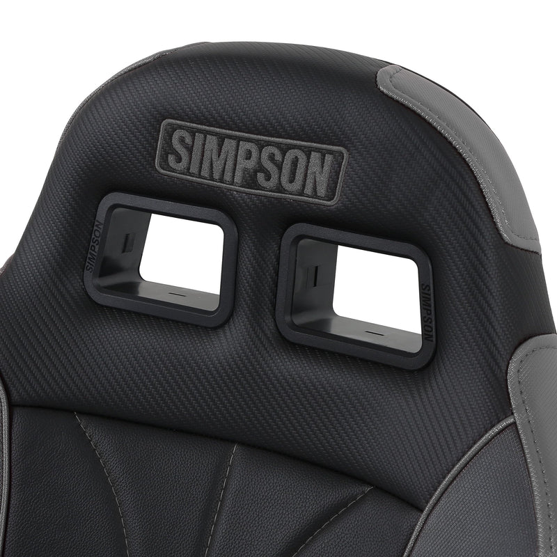 104-305 Simpson Racing Vortex II UTV Seat Black/Charcoal Each