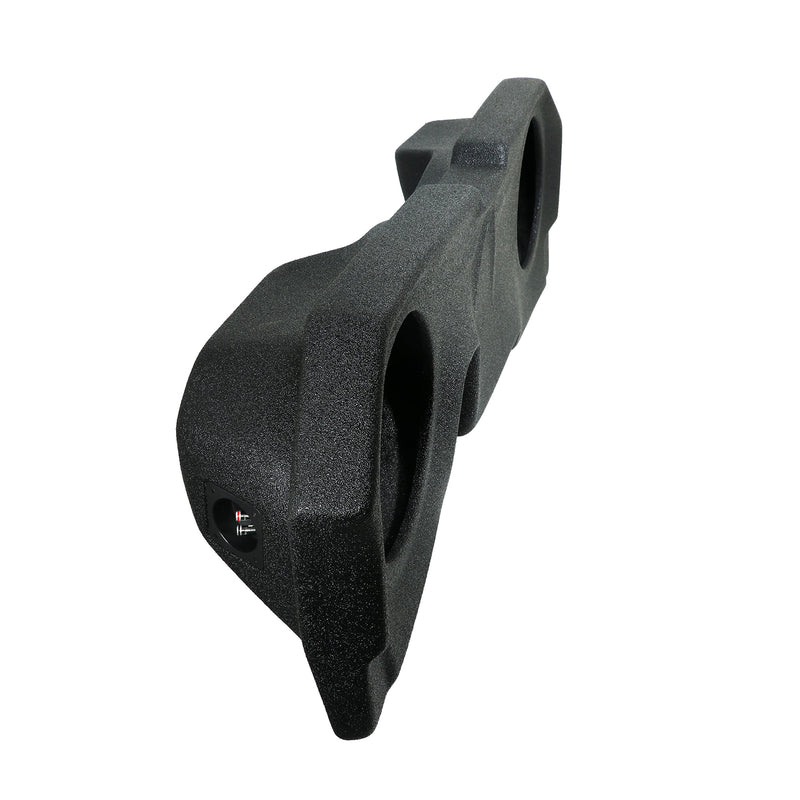 Vehicle Specific AFG-202-12 Fiberglass 2002-2016 Dodge Ram Quad Cab Dual 12-Inch Enclosure