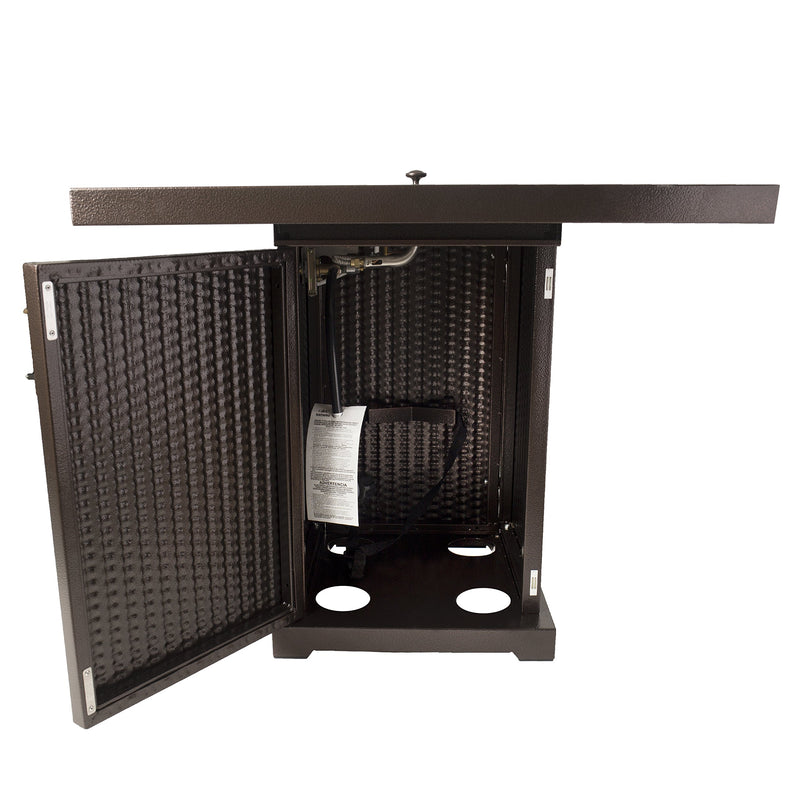 Warren Gas Fire Pit Table Pleasant Hearth OFG466TA
