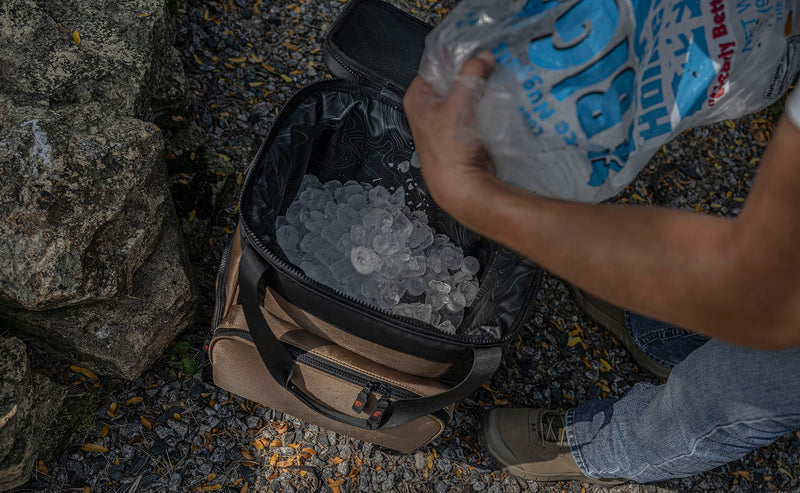 30qt Grizzly FlipTop Cooler with EVA Lid - Tan