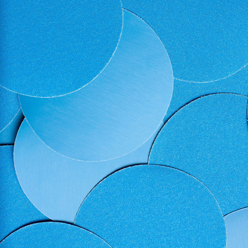 3M Blue Stikit Abrasive Disc Roll, 36211, No Hole, 6 in, 400+ Grade, Pack of 100, Automotive Sanding Discs for Coating Removal, Body Repair, Auto Sanding, Primer Sanding