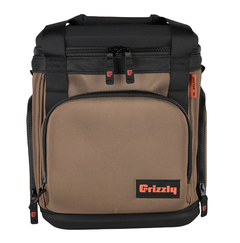 Grizzly Drifter 12 Quart Cooler, Tan, Polyester