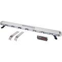 Wolo 7830-R Linear Watchman 48" Slim Line LED Mini Light Bar, 12-Volt - Clear Lens with Red Linear LED's