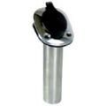 Flush Mount 304 Stainless Steel Rod Holder with Cap