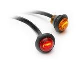 Amber LED Light Custer CPL1A 3/4", 2 Wire