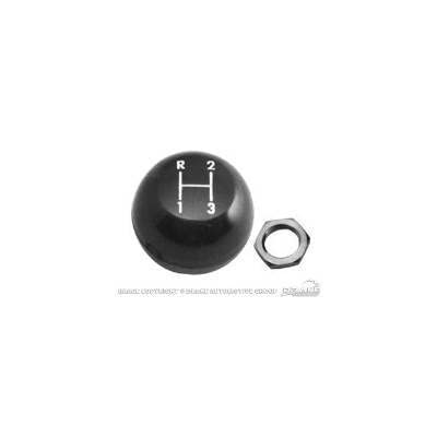3 Speed Mustang Knob Shifter 1964 1/2 - 1967
