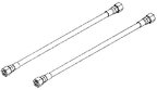 Hose Cylinder Kit, two hoses 18" -.45m long