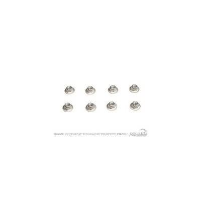 359606-S8 Scott Drake Concours Taillight Nuts 8 Pieces