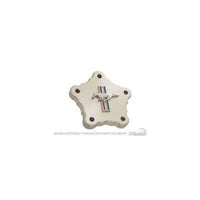 B-1130-H-T Scott Drake Billet Hub Cap with Horse Set of 4