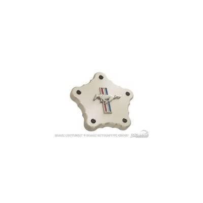 B-1130-H-T Scott Drake Billet Hub Cap with Horse Set of 4