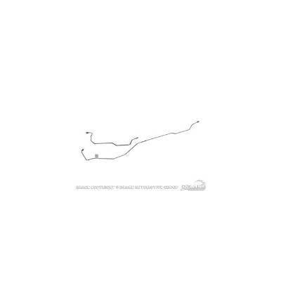 MHB003 Scott Drake Rear End Housing Brake Lines V8 8"