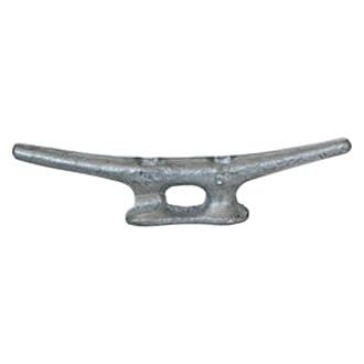 2808-F Dock Edge Cleat, 8" Galvanised, Silver